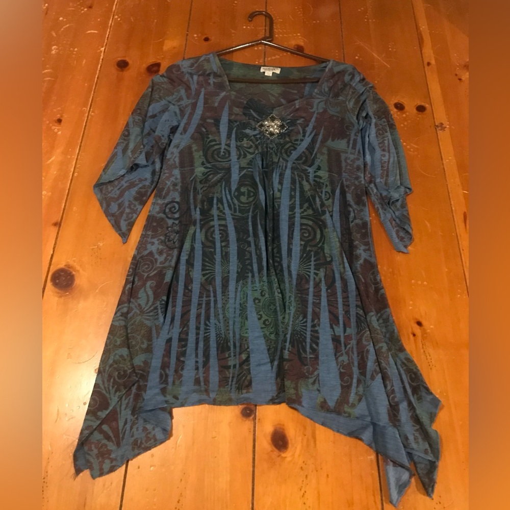 Emerald (live and let live), XL, multi color.